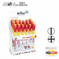Wiha Display SoftFinish® Electric SlimFix - Card Display with 18 pcs - 35559